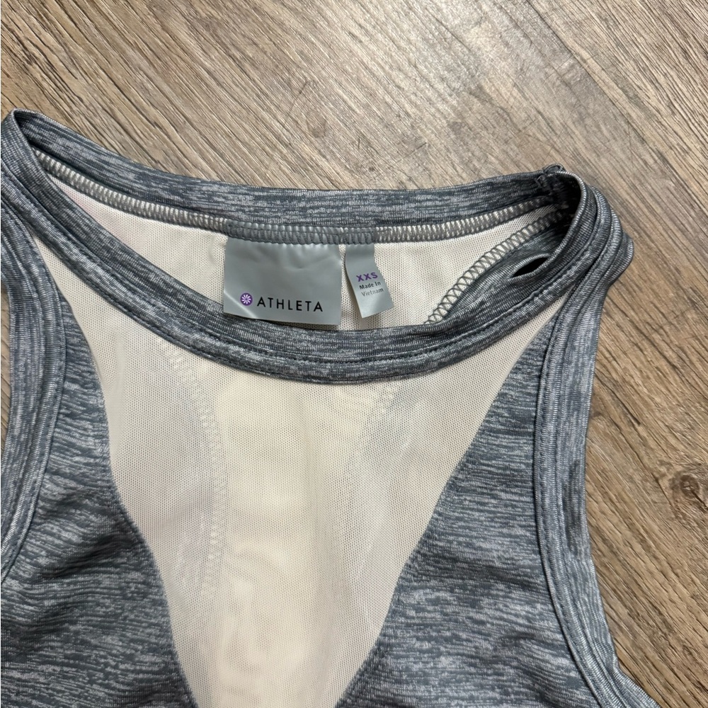 Athleta • Mesh Panel Racer Back Tank - Picture 4 of 10